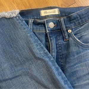 Madewell High rise skinny Jean